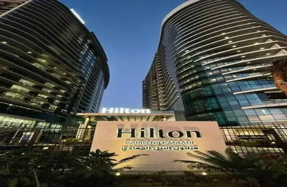 Apartment - 1 Bedroom - 1 Bathroom for sale in Hilton Cairo Nile Maadi - Athar El Nabi - Hay Masr El Kadima - Cairo