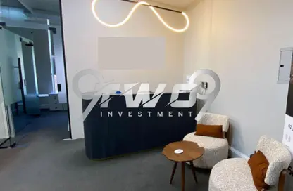 Office Space - Studio - 2 Bathrooms for rent in Bank Center Street - South Teseen St. - The 5th Settlement - New Cairo City - Cairo