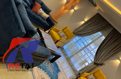 Apartment - 2 Bedrooms - 2 Bathrooms for rent in North Lotus - El Lotus - New Cairo City - Cairo