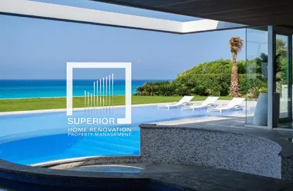 Villa - 7+ Bedrooms - 7+ Bathrooms for sale in Marassi - Sidi Abdel Rahman - North Coast