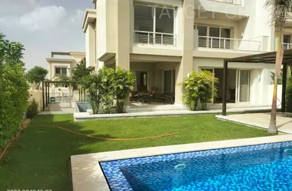 فيلا - 4 غرف نوم - 4 حمامات للايجار في كايرو فيستيفال سيتى - المستثمرين الشمالية - مدينة القاهرة الجديدة - القاهرة