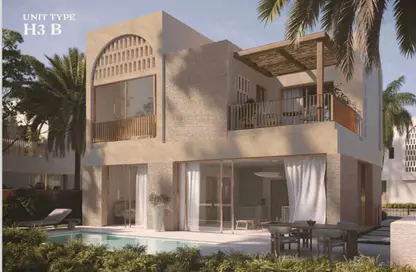 Twin House - 3 Bedrooms - 3 Bathrooms for sale in Ramla Lakeside - Qesm Ad Dabaah - North Coast