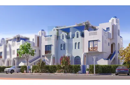 Duplex - 3 Bedrooms - 3 Bathrooms for sale in EKO Resort - Markaz Al Hamam - North Coast
