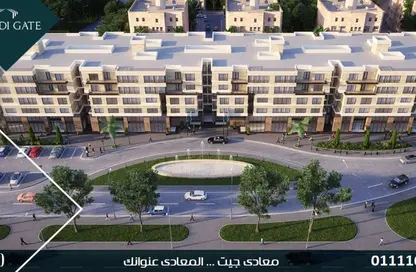 Shop - Studio - 1 Bathroom for sale in Zahraa Al Maadi St. - Degla - Hay El Maadi - Cairo