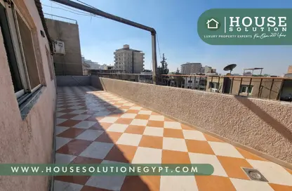 Roof - 3 Bedrooms - 3 Bathrooms for rent in Street 209 - Degla - Hay El Maadi - Cairo