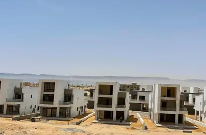 تاون هاوس - 3 غرف نوم - 3 حمامات للبيع في أزهى - العين السخنة - السويس