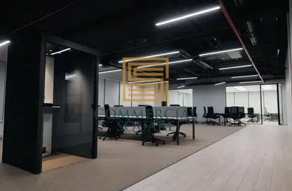 Office Space - Studio - 6 Bathrooms for rent in Cairo Festival City - North Investors Area - New Cairo City - Cairo