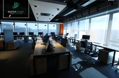 Office Space - Studio - 2 Bathrooms for rent in Street70 - District 2 - The 5th Settlement - New Cairo City - Cairo