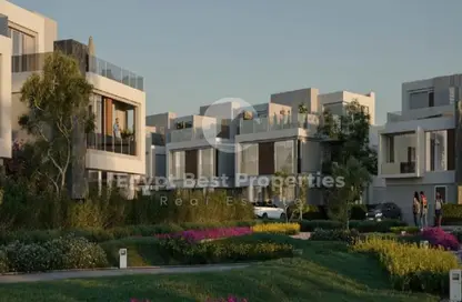 Villa - 5 Bedrooms - 4 Bathrooms for sale in La Vista City - New Capital Compounds - New Capital City - Cairo Villa - 5 Bedrooms - 4 Bathrooms for sale in La Vista City - New Capital Compounds - New Capital City - Cairo