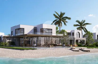 Twin House - 3 Bedrooms - 4 Bathrooms for sale in The Med - Ras Al Hekma - North Coast