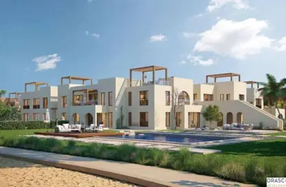 Duplex - 4 Bedrooms - 3 Bathrooms for sale in Makadi Orascom Resort - Makadi - Hurghada - Red Sea