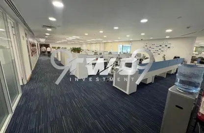 Office Space - Studio - 2 Bathrooms for rent in Bank Center Street - South Teseen St. - The 5th Settlement - New Cairo City - Cairo