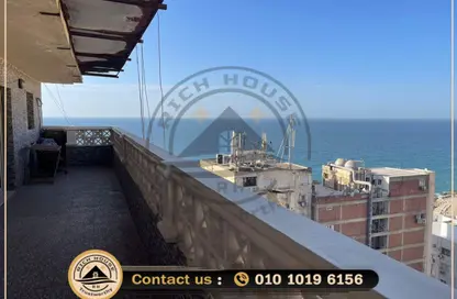 شقة - 7 غرف نوم - 4 حمامات للبيع في ميدان الكورنيش - سبورتنج - حي شرق - الاسكندرية