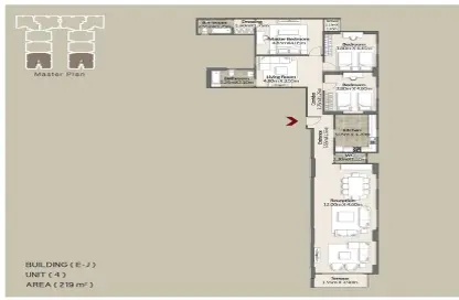 شقة - 3 غرف نوم - 3 حمامات للبيع في ايفوري مروج - سموحة - حي شرق - الاسكندرية