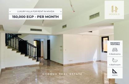 Villa - 5 Bedrooms - 4 Bathrooms for rent in Mivida - 5th Settlement Compounds - The 5th Settlement - New Cairo City - Cairo