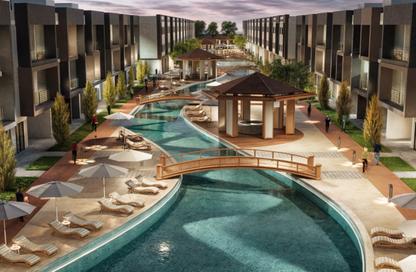 Apartment - Studio - 1 Bathroom for sale in Jasmine Palace Resort - Hurghada Resorts - Hurghada - Red Sea