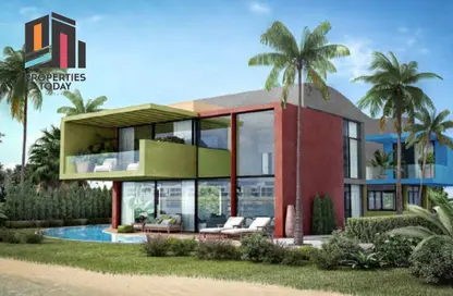 Chalet - 2 Bedrooms - 2 Bathrooms for sale in Bo Islands - Sidi Abdel Rahman - North Coast