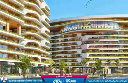 Apartment - 2 Bedrooms - 2 Bathrooms for sale in The One - Smouha - Hay Sharq - Alexandria Apartment - 2 Bedrooms - 2 Bathrooms for sale in The One - Smouha - Hay Sharq - Alexandria
