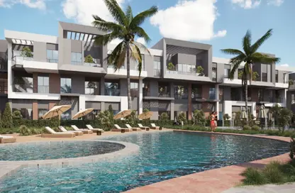 Apartment - 1 Bedroom - 1 Bathroom for sale in Magawish - Hurghada - Red Sea