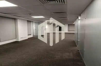 Office Space - Studio - 2 Bathrooms for rent in Bank Center Street - South Teseen St. - The 5th Settlement - New Cairo City - Cairo