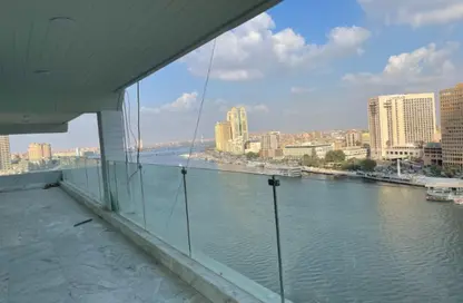 شقة - 4 غرف نوم - 4 حمامات للبيع في شارع كورنيش النيل - العجوزة - الجيزة