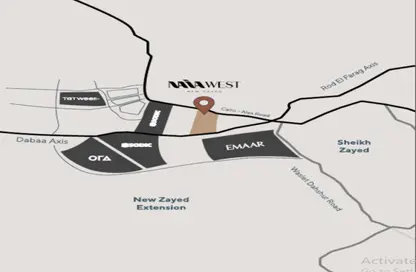 Apartment - 2 Bedrooms - 2 Bathrooms for sale in Naia West - Sheikh Zayed Compounds - Sheikh Zayed City - Giza