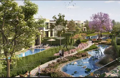 Townhouse - 4 Bedrooms - 4 Bathrooms for sale in Crescent Walk - 5th Settlement Compounds - The 5th Settlement - New Cairo City - Cairo