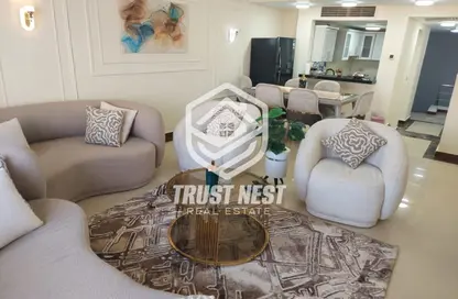 Apartment - 2 Bedrooms - 3 Bathrooms for rent in Porto New Cairo - 5th Settlement Compounds - The 5th Settlement - New Cairo City - Cairo