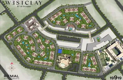 Apartment - 3 Bedrooms - 3 Bathrooms for sale in West Clay - Al Motamayez District - 6 October City - Giza