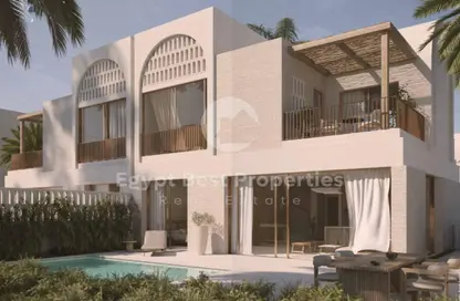 Twin House - 3 Bedrooms - 4 Bathrooms for sale in Ramla Lakeside - Qesm Ad Dabaah - North Coast