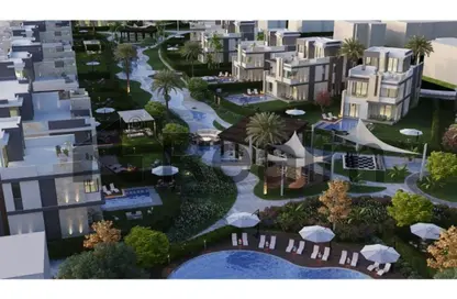 فيلا - 4 غرف نوم - 4 حمامات للبيع في 6 ويست - بيفرلي هيلز - كمبوندات الشيخ زايد - الشيخ زايد - الجيزة