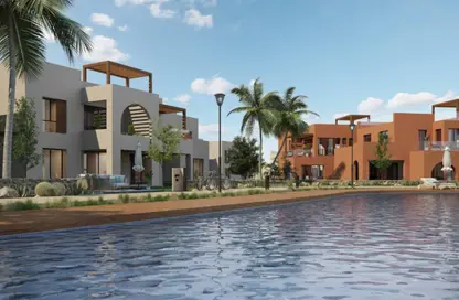 Twin House - 3 Bedrooms - 4 Bathrooms for sale in Makadi Orascom Resort - Makadi - Hurghada - Red Sea