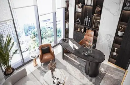 Office Space - Studio - 2 Bathrooms for rent in Cairo Festival City - North Investors Area - New Cairo City - Cairo