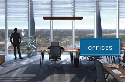 Office Space - Studio - 1 Bathroom for sale in Nile Business City - Downtown Area - New Capital City - Cairo