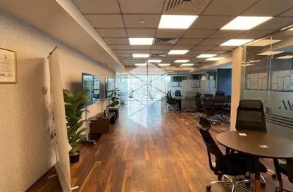 Office Space - Studio - 2 Bathrooms for rent in Bank Center Street - South Teseen St. - The 5th Settlement - New Cairo City - Cairo