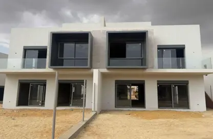 Twin House - 3 Bedrooms - 5 Bathrooms for sale in Al Karma Gates - New Zayed City - Sheikh Zayed City - Giza
