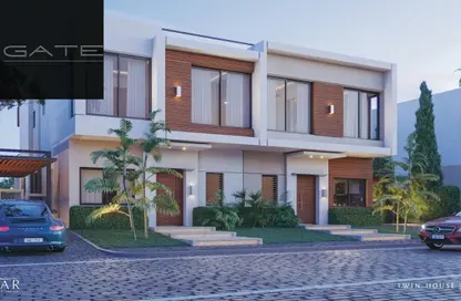 Townhouse - 3 Bedrooms - 3 Bathrooms for sale in Azzar Islands - Qesm Ad Dabaah - North Coast