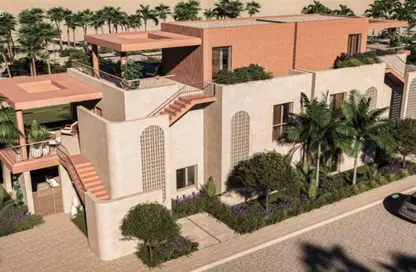 Chalet - 2 Bedrooms - 2 Bathrooms for sale in Ramla Lakeside - Qesm Ad Dabaah - North Coast