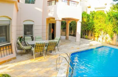 Villa - 6 Bedrooms - 7+ Bathrooms for rent in Katameya Residence - The 1st Settlement - New Cairo City - Cairo