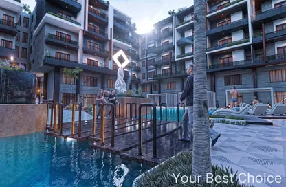 Apartment - 2 Bedrooms - 1 Bathroom for sale in El Hadaba District - Hurghada - Red Sea
