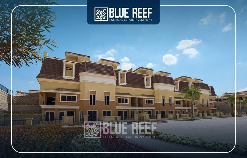 Apartment for Sale in Sarai Apartment Semi finished with garden 4BR by