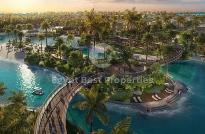 Chalet - 2 Bedrooms - 3 Bathrooms for sale in Ramla Lakeside - Qesm Ad Dabaah - North Coast