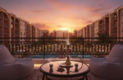 Apartment - 2 Bedrooms - 2 Bathrooms for sale in Ard Al Mokhabarat - Hadayek October - 6 October City - Giza