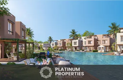 Chalet - 3 Bedrooms - 3 Bathrooms for sale in Hacienda Waters - Qesm Ad Dabaah - North Coast