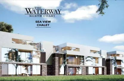 Chalet - 2 Bedrooms - 2 Bathrooms for sale in The Waterway - Qesm Ad Dabaah - North Coast
