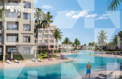 Chalet - 2 Bedrooms - 3 Bathrooms for sale in Hacienda Waters - Qesm Ad Dabaah - North Coast
