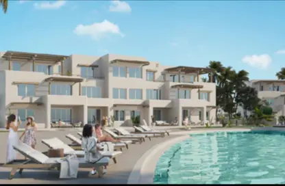 Duplex - 2 Bedrooms - 3 Bathrooms for sale in Hacienda West - Ras Al Hekma - North Coast