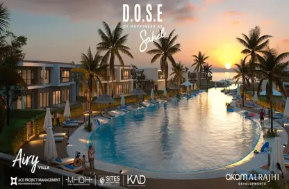 Chalet - 2 Bedrooms - 2 Bathrooms for sale in Dose - Qesm Ad Dabaah - North Coast