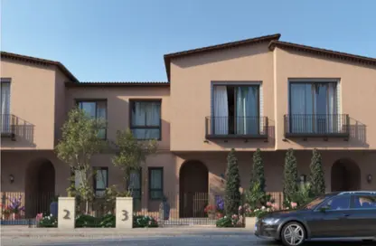 Twin House - 3 Bedrooms - 2 Bathrooms for sale in Village West - Sheikh Zayed Compounds - Sheikh Zayed City - Giza