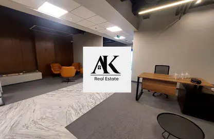 Office Space - Studio - 2 Bathrooms for rent in Cairo Festival City - North Investors Area - New Cairo City - Cairo